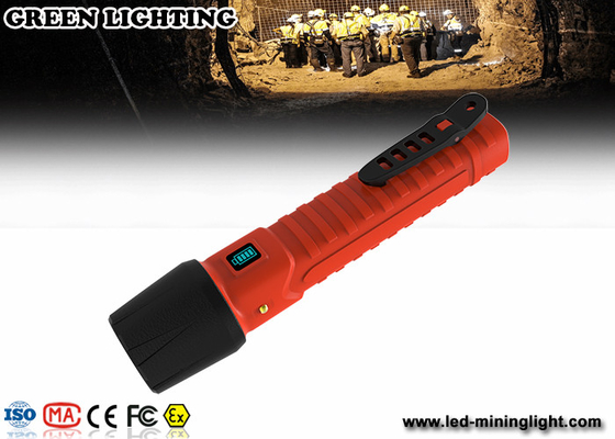 مقاومت در برابر ضربه چراغ قوه ضد انفجار 10W CREE 3 متر زمان روشنایی 22 ساعت