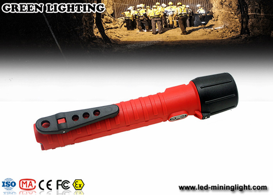 چراغ قوه 6Ah 3.7V battey exproof ، Cree LED ضد نور روشن رنگ سفارشی