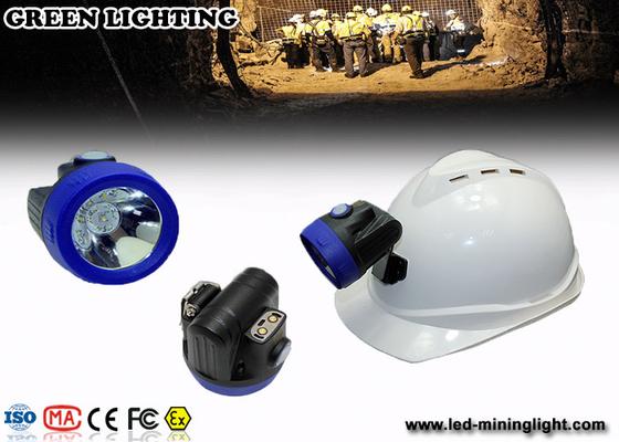 IP68 آلمان Bayer Cordless Miners Cap Lamp، Led Mining Lamp PC مات سطح