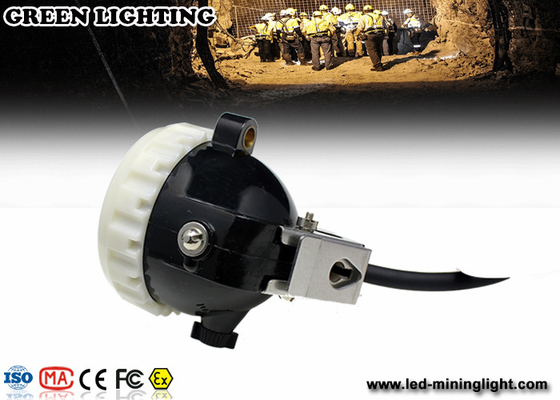 10000lux چراغ جلو معدن LED با روشنایی بالا ، لامپ های درپوش زیرزمینی 3.7V 6.6Ah