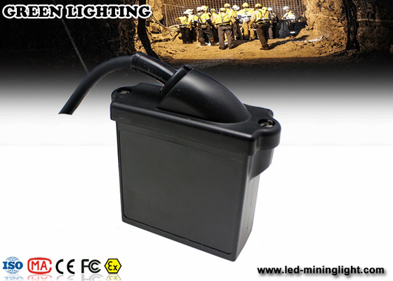 10000lux چراغ جلو معدن LED با روشنایی بالا ، لامپ های درپوش زیرزمینی 3.7V 6.6Ah