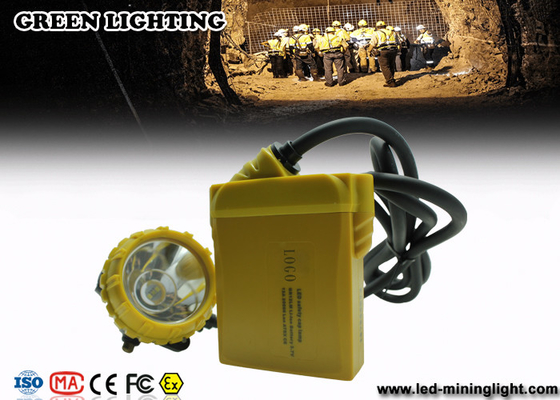 چراغ جلو معدنچی IP68 25000 Lux Mining Cap چراغ محیطی - دوستانه