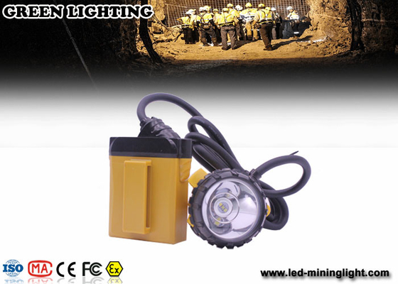 ظرفیت باتری بزرگ شارژر چراغ جلو LED قابل شارژ 25000 Lux قابل شارژ ATEX 2A