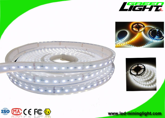 چراغ های نواری انعطاف پذیر High Lumen SMD 5050 5m برای معادن زیرزمینی صنعتی