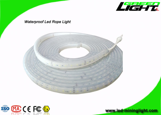 چراغ های نواری LED در فضای باز ایمنی حرفه ای با مقاومت در برابر آتش 60Leds / M