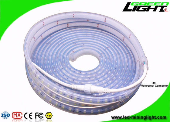 چراغ های نواری LED در فضای باز ایمنی حرفه ای با مقاومت در برابر آتش 60Leds / M