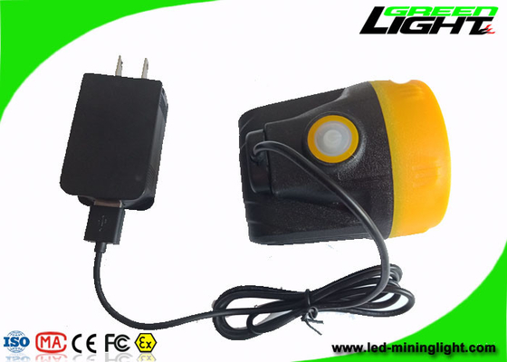 شارژر USB چراغ درپوش معدنی بی سیم 1.1W Cree Led با 15 ساعت روشنایی