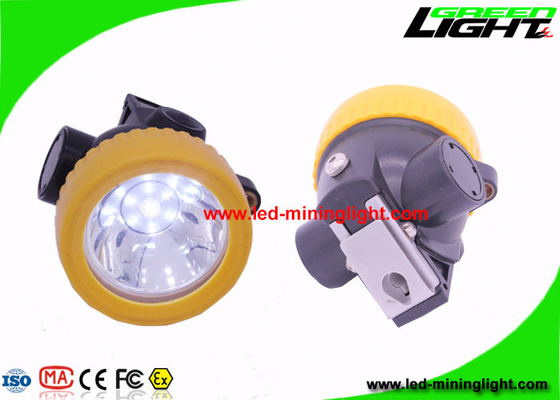 چراغ درپوش معدن LED بی سیم رنگ زرد برای کمپینگ / شکار / ماهیگیری