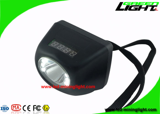 چراغ های قابل شارژ معدن قابل حمل دیجیتال بی سیم با صفحه LCD 4.8Ah 8000 Lux