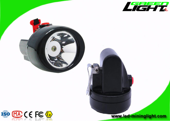 چراغ جلو LED قابل شارژ باتری لیتیوم یونی ، لامپ های درپوش معدن بی سیم 3.7V