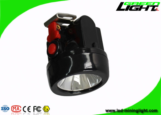 چراغ معدنچی قابل شارژ باتری لیتیوم یونی چراغ جلو 10000 Lux شعله - مقاوم در برابر