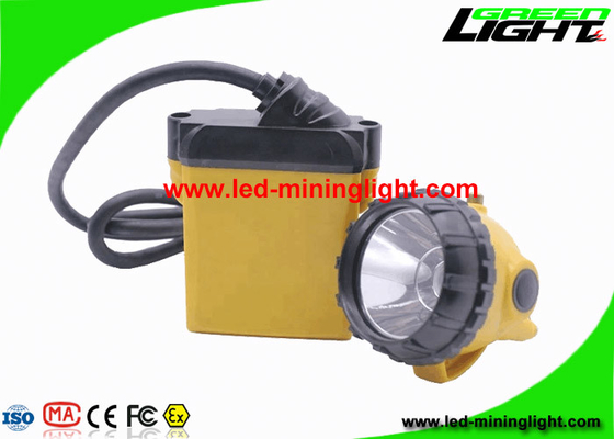 چراغ جلو کلاه سخت 3W قدرتمند High Power 3W 10.4 Ah باتری SAMSUNG برای استخراج