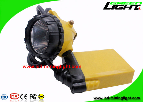 روشنایی ضد آب LED Miners Lamp 25000lux با ظرفیت باتری بزرگ 10.4 Ah