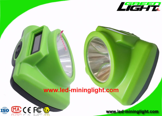 13000 Lux Safety Miners Lamp Cap Cap Lamp Oled Screen SOS با شارژر USB / گهواره