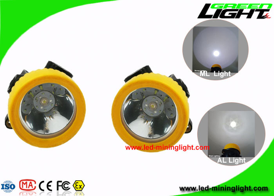 معدن LED ضد انفجار رنگ زرد / سیاه روشن با 1000 چرخه باتری