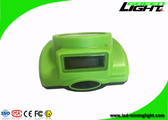 13000lux Brightness Miners Cap Lamp Green Cordless 3.7V with PC Shell