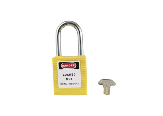 38mm Steel Shackle ABS Lock بدن قفل ایمنی OEM قفل های قفل ایمنی