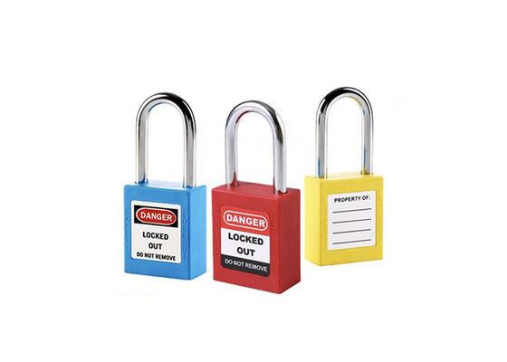 38mm Steel Shackle ABS Lock بدن قفل ایمنی OEM قفل های قفل ایمنی