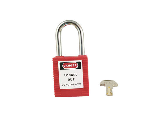 38mm Steel Shackle ABS Lock بدن قفل ایمنی OEM قفل های قفل ایمنی