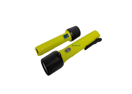 ضد آب IP68 مواد نایلون چراغ قوه مقناطیسی CREE چراغ مشعل 6.8Ah