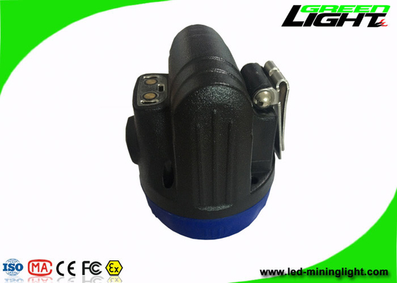 چراغ جلو معدن LED ضد انفجار رنگ آبی با باتری لیتیوم یون قابل شارژ