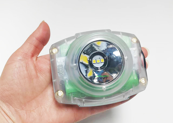 چراغ جلو قدرتمند مینی ماینر 3.5Ah 13000lux Helm Light زیرزمینی ماینر Cap Lamp 149g