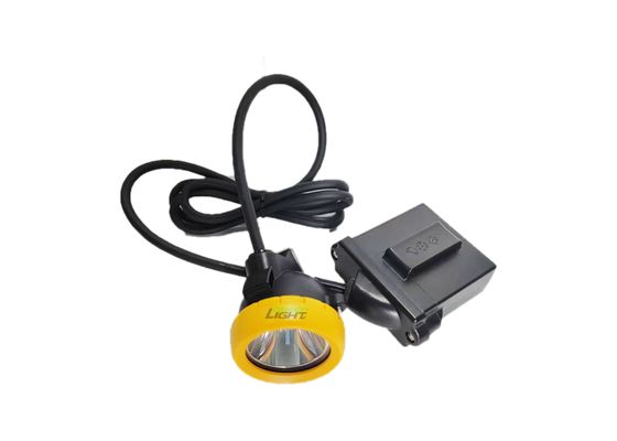 باتری لیتیوم یون قابل شارژ 7800mAh ضد آب لامپ جلو معدنچی فوق العاده روشن 216lum چراغ های کلاه معدنچی ضد انفجار برای معدن زیرزمینی