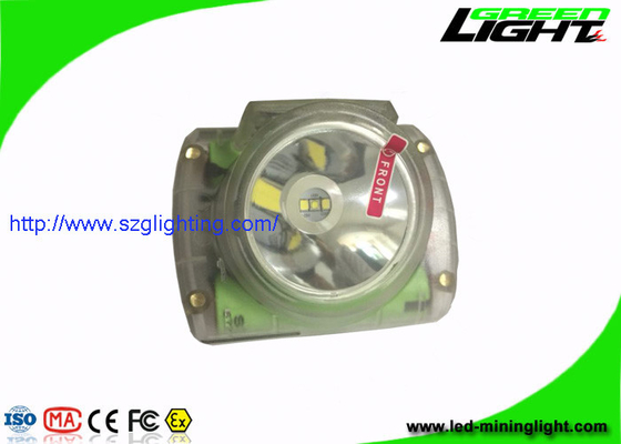 روشنایی بالا 13000lux روشنایی معدنی LED شفاف ، درپوش معدن 3.7V چراغ عمر طولانی