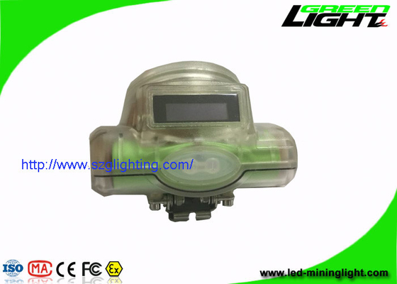 روشنایی بالا 13000lux روشنایی معدنی LED شفاف ، درپوش معدن 3.7V چراغ عمر طولانی