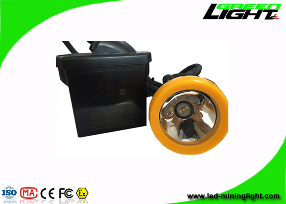 7.8Ah بسته باتری لیتیوم یونی چراغ استخراج LED سیمی ، چراغ های درپوش معدن با پوسته PC سیاه و نارنجی