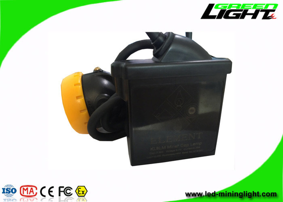 7.8Ah بسته باتری لیتیوم یونی چراغ استخراج LED سیمی ، چراغ های درپوش معدن با پوسته PC سیاه و نارنجی