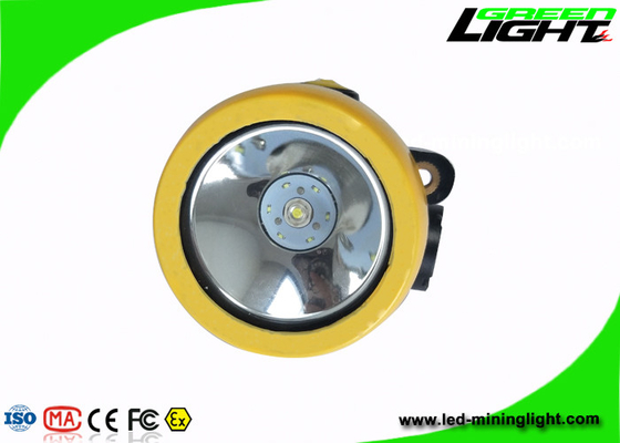 4000lux LED Mining Light 3.7V ولتاژ نامی 191 گرم وزن با شارژر تک