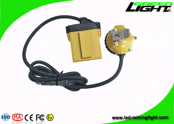 25000 Lux High High Light LED Mining cap عملکرد فوق العاده 100000 ساعت طول عمر با نور هشدار دهنده کم قدرت
