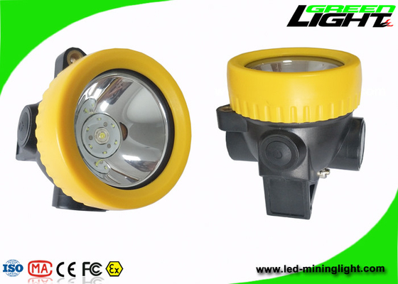 ABS Material LED Cap Cap چراغ 2.2 Ah ظرفیت باتری با بیش از حد محافظت در برابر شارژ