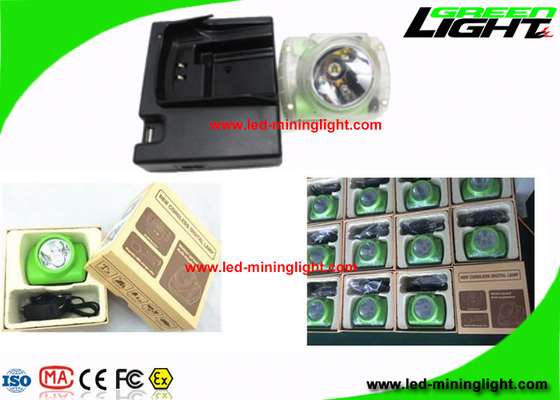 چراغ درپوش بی سیم ماینرها همه در یک ساختار با شارژر USB / صفحه نمایش Oled