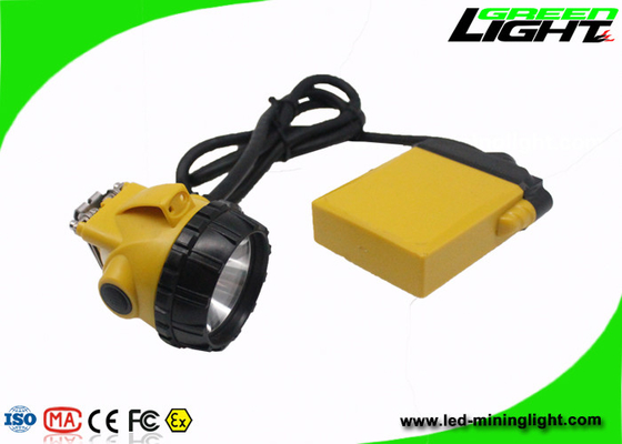 25000 Lux High Light Corded Led Mining Headlamp Anti Explosive IP68 ضد آب