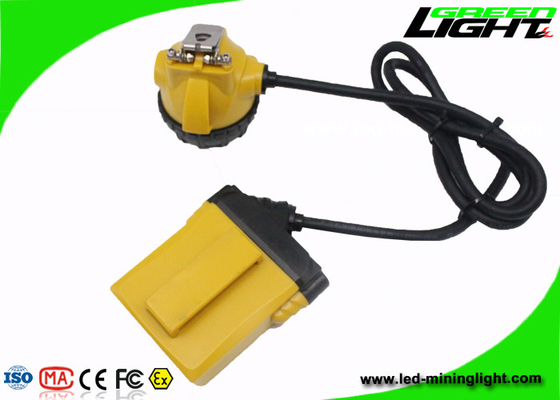 25000 Lux High Light Corded Led Mining Headlamp Anti Explosive IP68 ضد آب