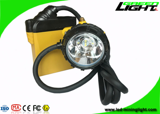 IP68 ضد آب چراغ های معدن LED 10.4Ah کابل SOS پشتیبانی هشدار کم قدرت