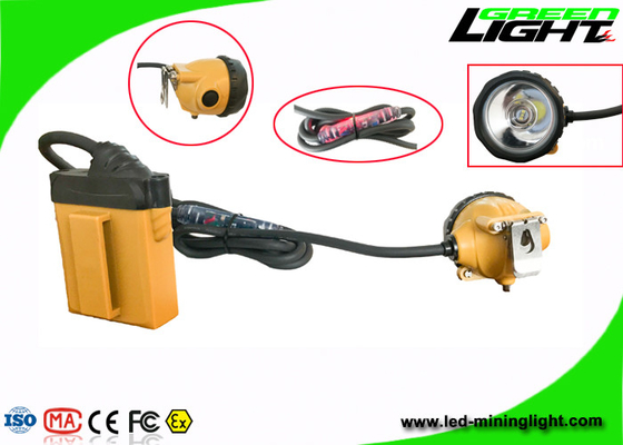 Hight Lightness Led Miners Light، 25000lux شارژی معدنچی چراغ جلو IP68