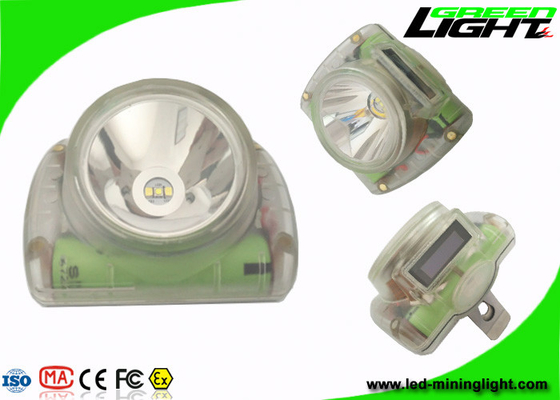 13000lux چراغ درپوش بی سیم معدن IP68 شارژ USB ضد آب با صفحه OLED