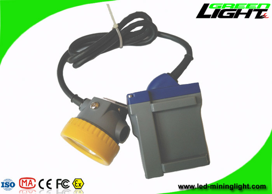 6.6Ah باتری لیتیوم یون LED Mining Light 15000lux چراغ تابشی با چراغ بالا
