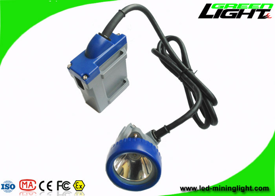 6.6Ah قابل شارژ LED معدن چراغ درپوش سیمی IP68 ضد آب