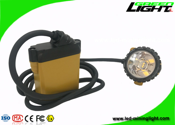 چراغ معدن LED کلاه سخت چراغ ABS ماده 25000Lux روشنایی 13-15 ساعت زمان کار