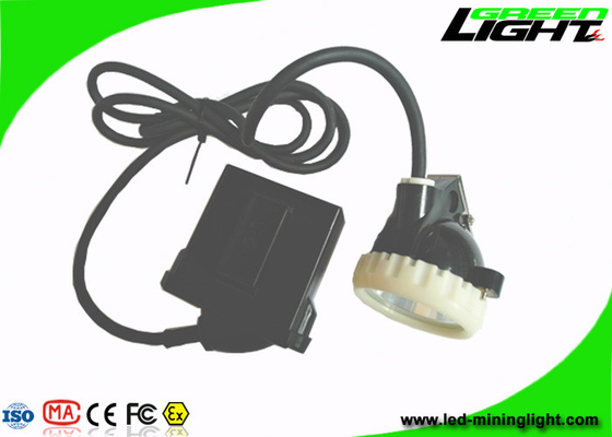 چراغ استخراج زیرزمینی LED 10000lux 6.6Ah باتری قابل شارژ IP67 با کابل