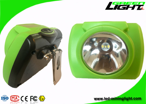 چراغ های LED کلاه سخت معدن ضد آب IP68 ، مواد معدنچی کلاه ایمنی سبک PC
