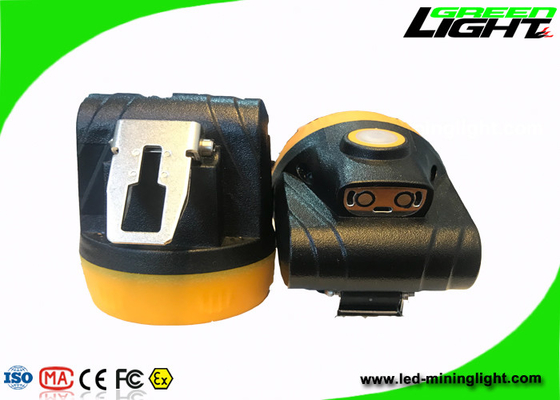 ظرفیت باتری قابل شارژ معدنچی سبک وزن چراغ درپوش بی سیم ABS Material 3.8Ah