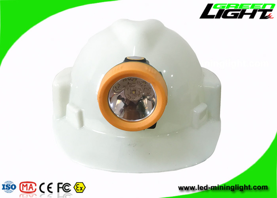 ظرفیت باتری قابل شارژ معدنچی سبک وزن چراغ درپوش بی سیم ABS Material 3.8Ah