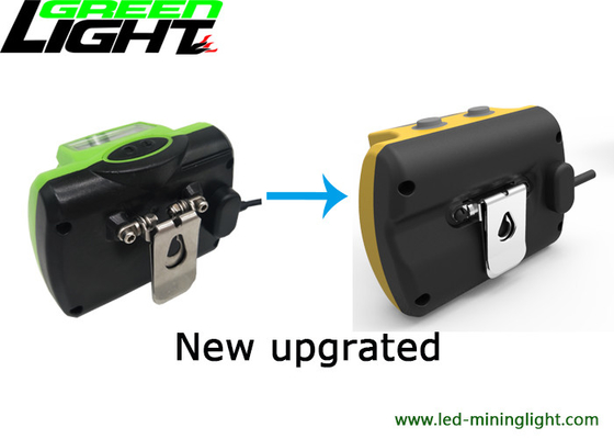 صفحه نمایش OLED LED Mining Cap Lights GLC-6S ABS / PC Lamp Body برای سیستم ردیابی
