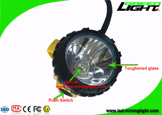 چراغ های معدن ذغال سنگ زیرزمینی 25000 Lux 3W Msha با چراغ قوه SOS تأیید شده است