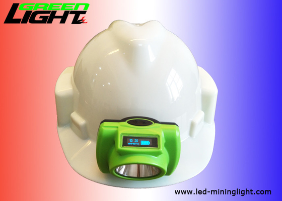 چراغ های استخراج ذغال سنگ ABS PC Material، Lamp Cap Cap Lamp 6.8Ah باتری 3.7v
